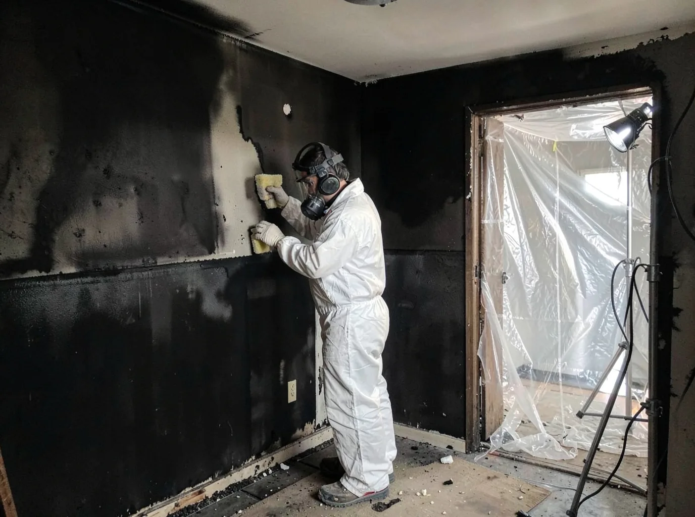 Fire Damage Restoration company in Portage, ME